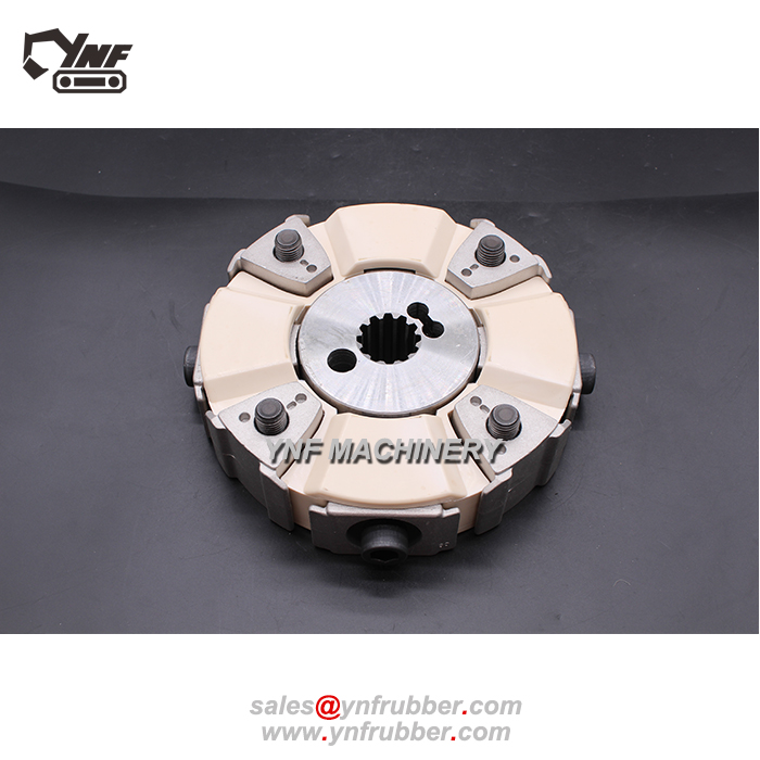 4118705 flexible rubber coupling ass’y with hub for hitachi excavator ...
